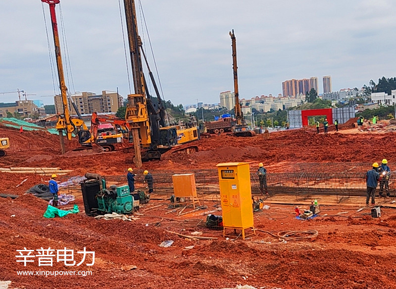 南宁租赁200、300KW柴油发电机组——用于校区建设